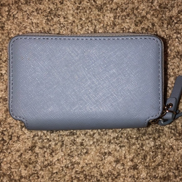 Kate Spade Light Blue Card Wallet - Picture 2 of 6